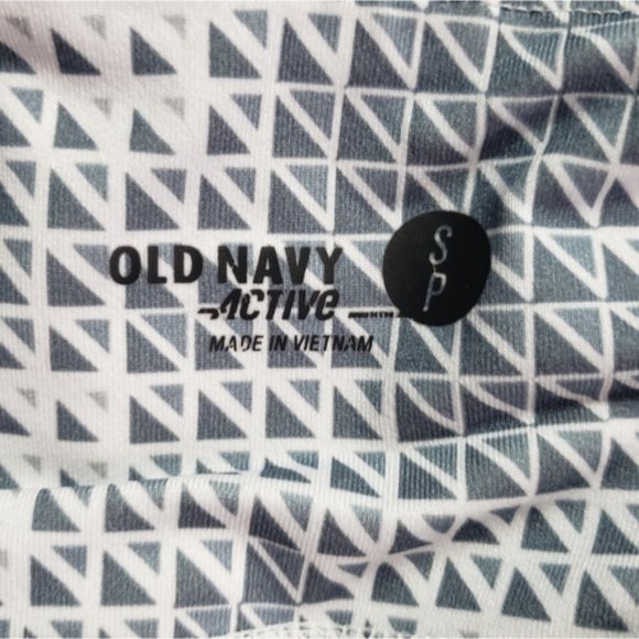 Old Navy Compression athletic leggings white gray - Picture 7 of 8
